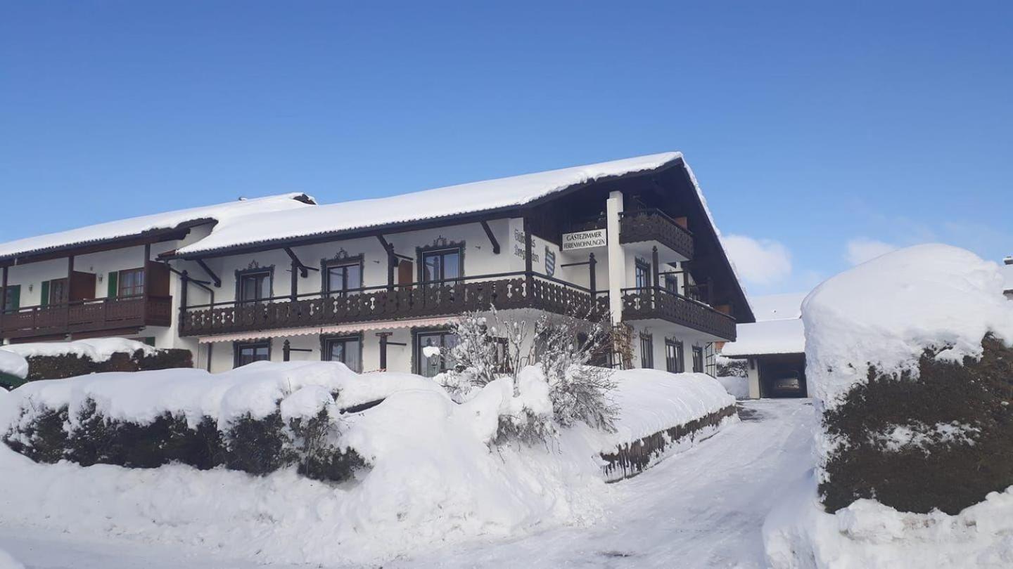 Ferienwohnung-Susanne-Im-Gaestehaus-Bergfrieden Bayersoien Exterior foto